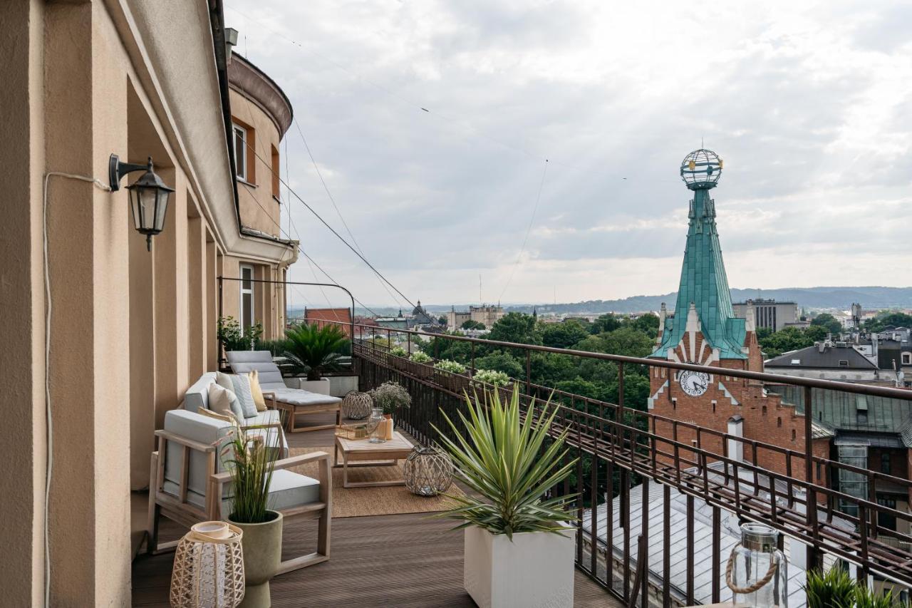 Penthouse Panorama - Loftaffair Apartment คราคูฟ ภายนอก รูปภาพ