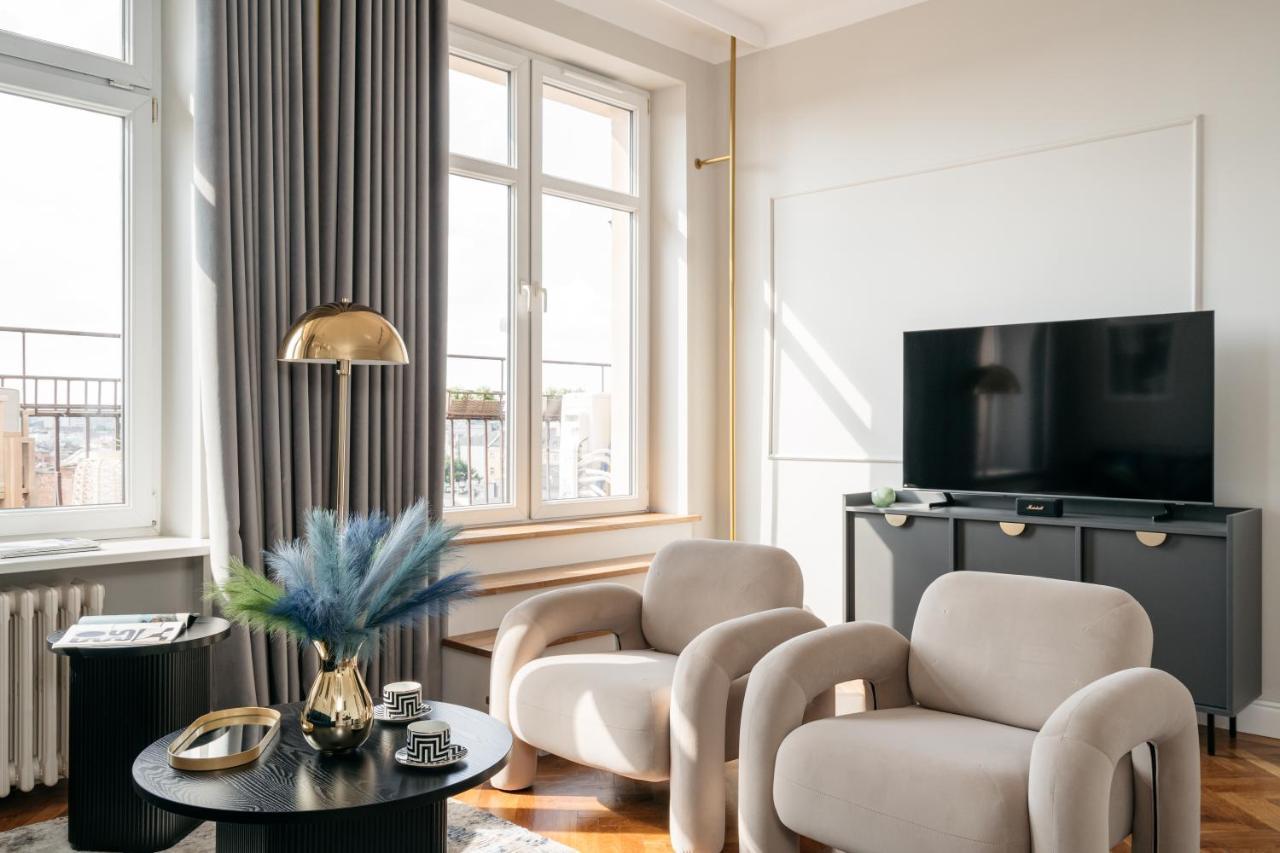 Penthouse Panorama - Loftaffair Apartment คราคูฟ ภายนอก รูปภาพ