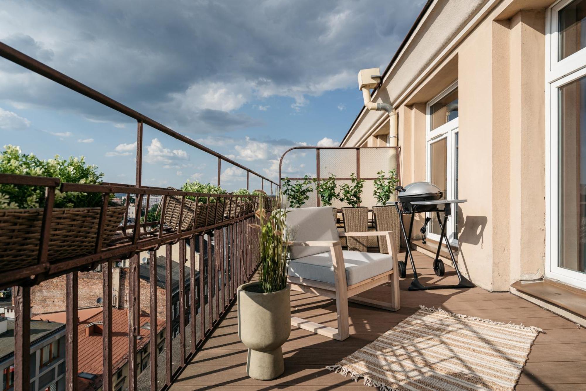 Penthouse Panorama - Loftaffair Apartment คราคูฟ ภายนอก รูปภาพ