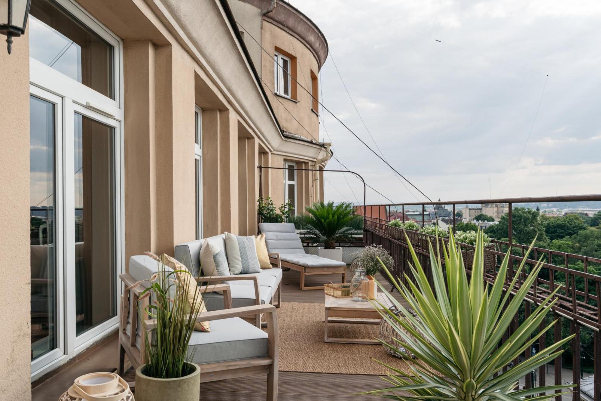 Penthouse Panorama - Loftaffair Apartment คราคูฟ ภายนอก รูปภาพ