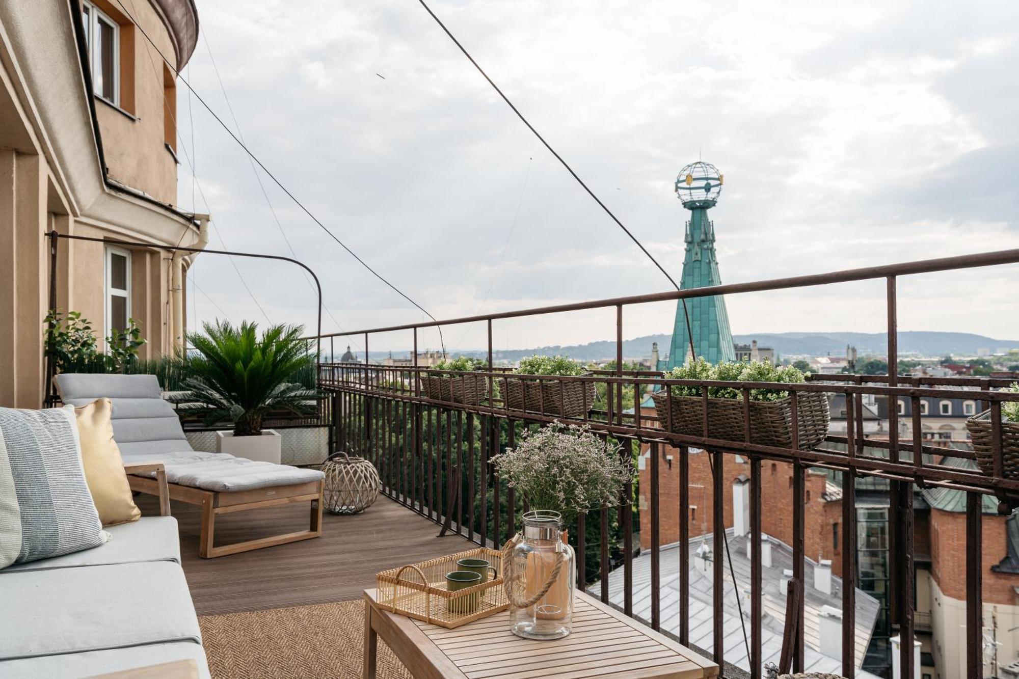 Penthouse Panorama - Loftaffair Apartment คราคูฟ ภายนอก รูปภาพ