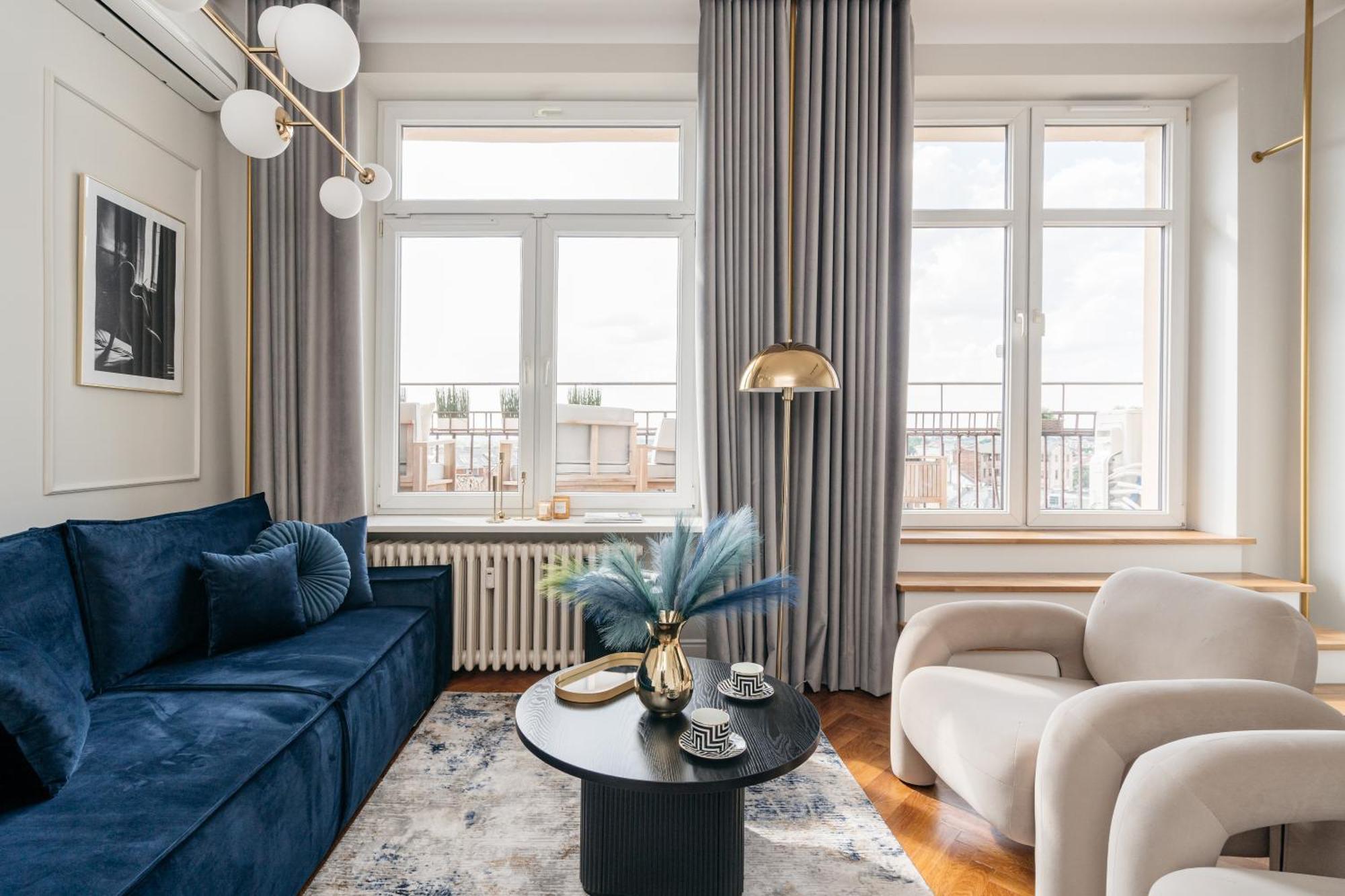 Penthouse Panorama - Loftaffair Apartment คราคูฟ ภายนอก รูปภาพ