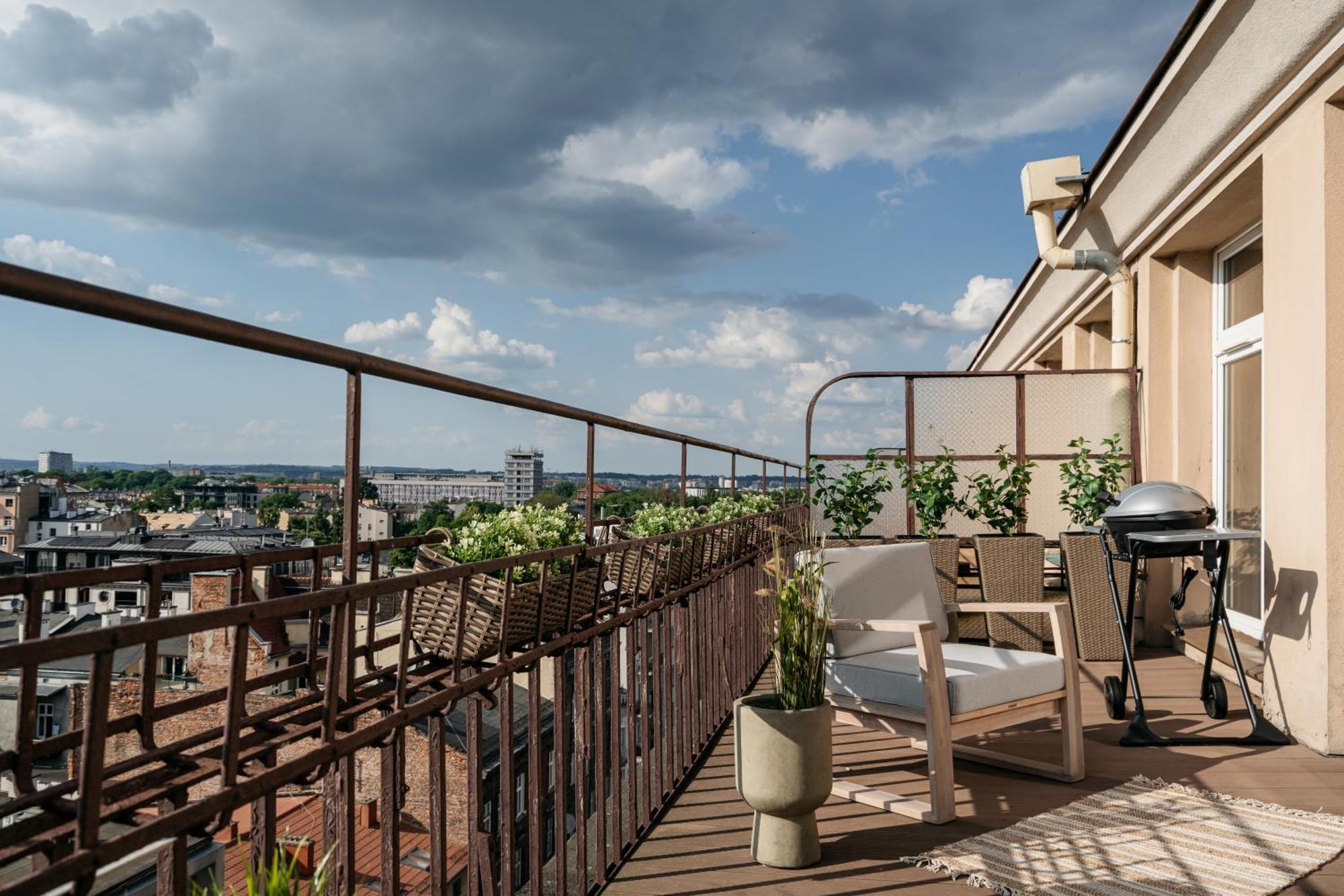 Penthouse Panorama - Loftaffair Apartment คราคูฟ ภายนอก รูปภาพ
