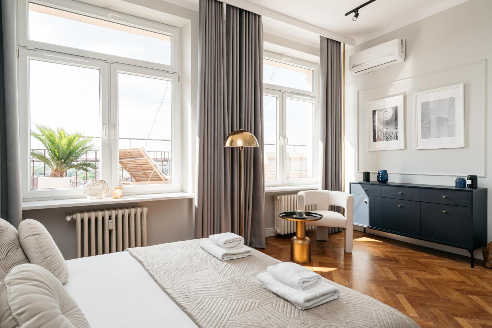 Penthouse Panorama - Loftaffair Apartment คราคูฟ ภายนอก รูปภาพ