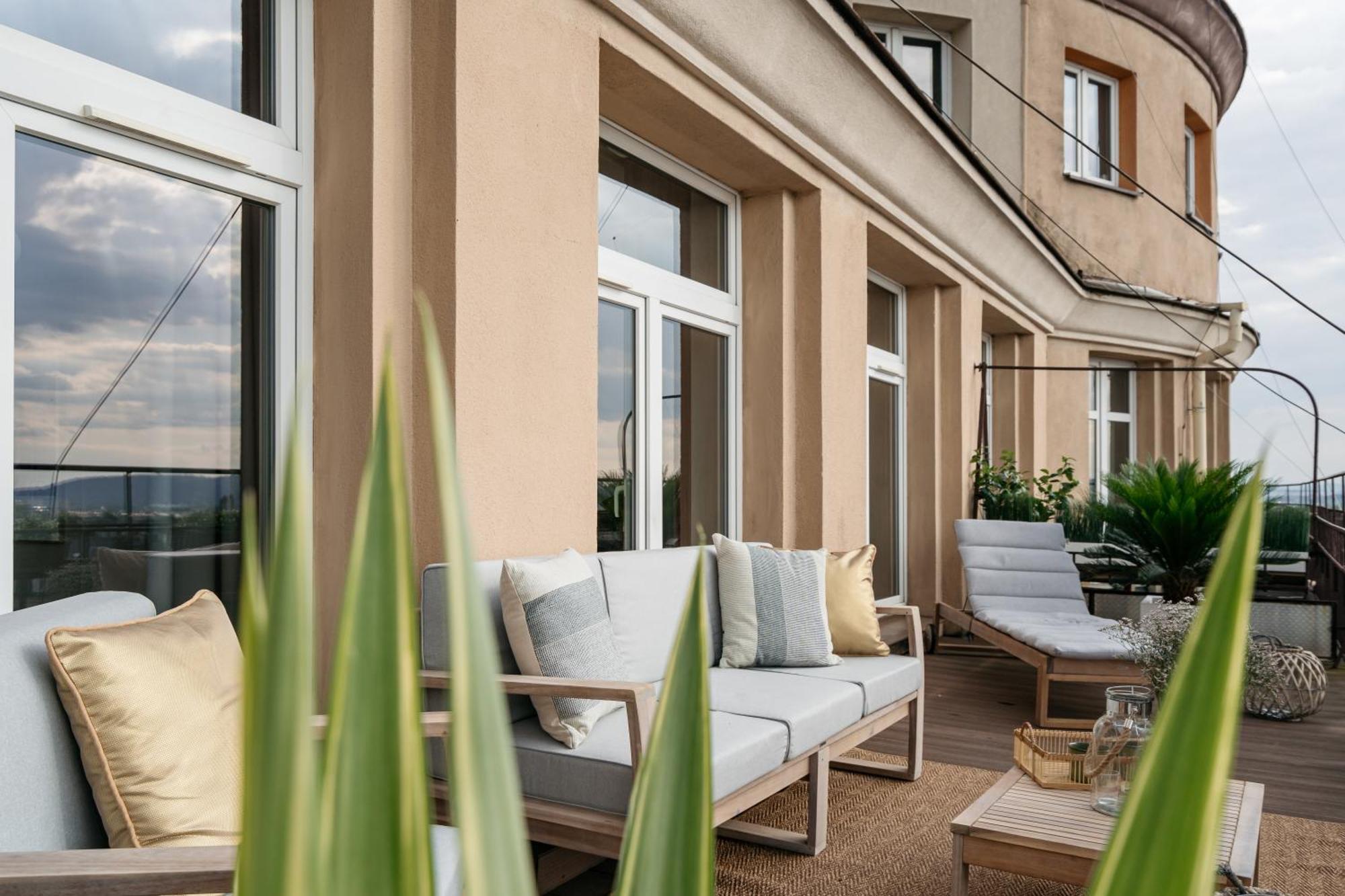 Penthouse Panorama - Loftaffair Apartment คราคูฟ ภายนอก รูปภาพ