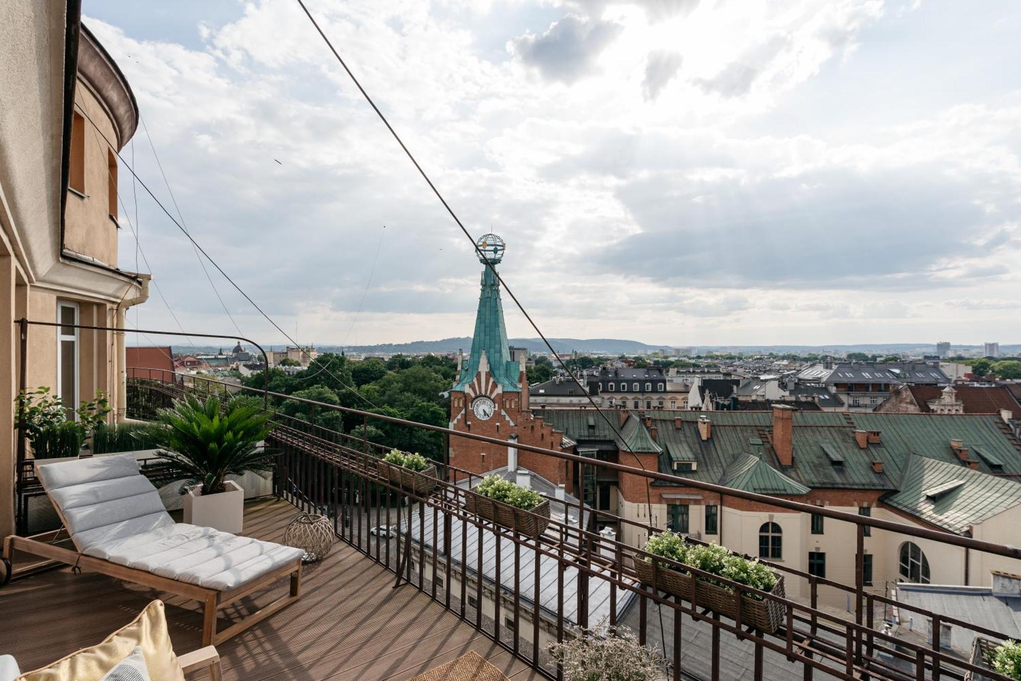 Penthouse Panorama - Loftaffair Apartment คราคูฟ ภายนอก รูปภาพ