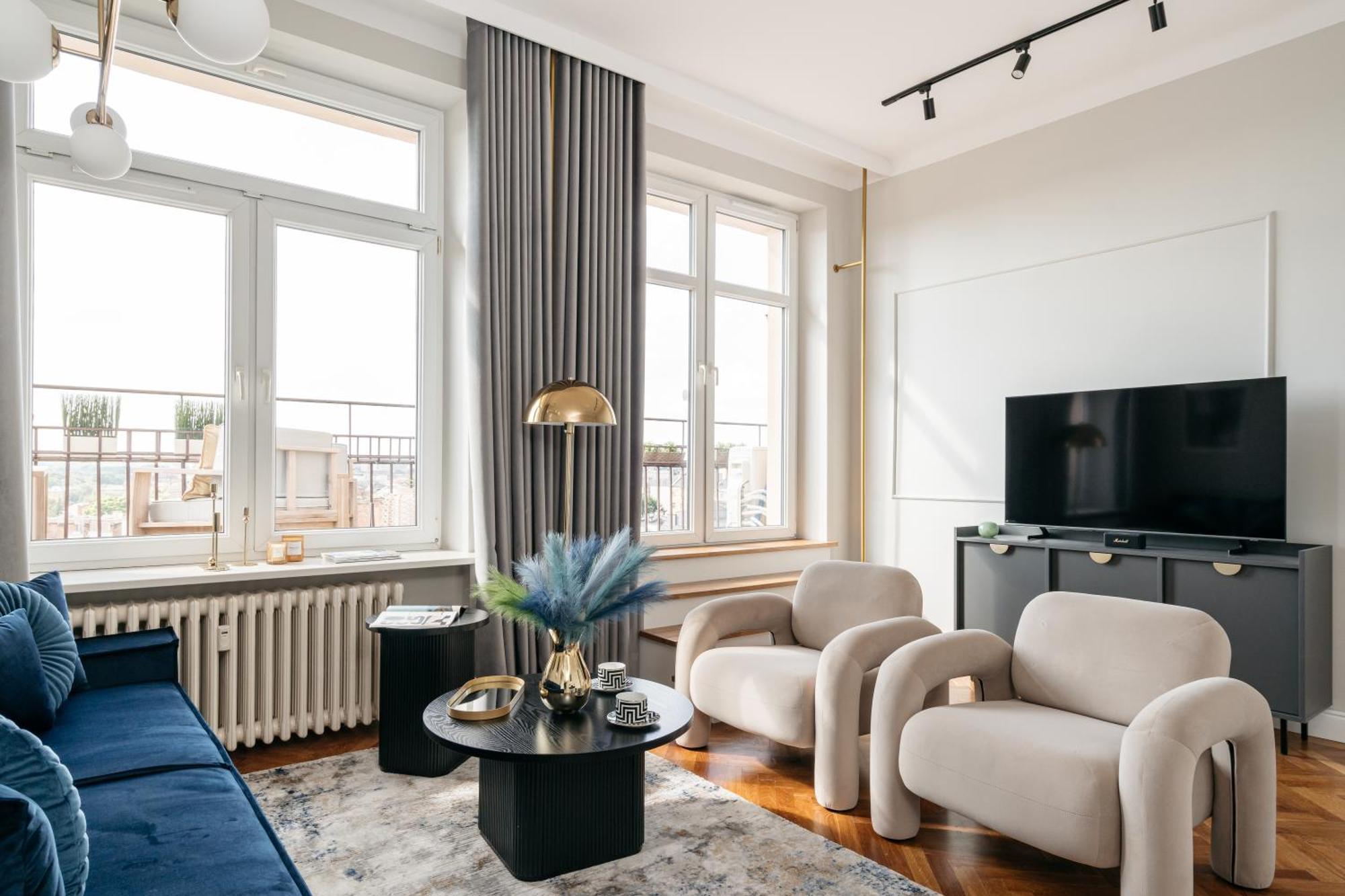 Penthouse Panorama - Loftaffair Apartment คราคูฟ ภายนอก รูปภาพ
